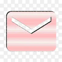 电子邮件图标 邮件图标 粉色-空若网 电子邮件图标 邮件图标 粉色-空若网