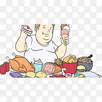 垃圾食品 卡通 饮食-空若网 垃圾食品 卡通 饮食-空若网