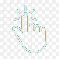 单击图标 手指图标 手势图标-空若网 单击图标 手指图标 手势图标-空若网