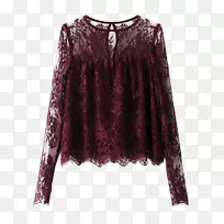 衬衫花边时尚袖子衬衫服装-空若网 衬衫花边时尚袖子衬衫服装-空若网