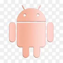 安卓图标 粉色 卡通-空若网 安卓图标 粉色 卡通-空若网
