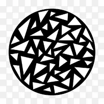 三角形 直线 圆-空若网 三角形 直线 圆-空若网