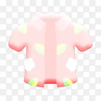 衬衫图标 热带图标 粉色-空若网 衬衫图标 热带图标 粉色-空若网