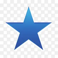 星形图标 直形图标 蓝色-空若网 星形图标 直形图标 蓝色-空若网