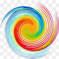 橙色 线条 圆圈-空若网 橙色 线条 圆圈-空若网