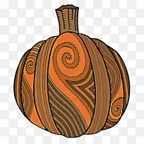 橙色 南瓜 植物-空若网 橙色 南瓜 植物-空若网