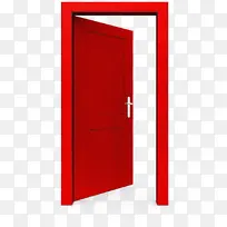 红色 门 长方形-空若网 红色 门 长方形-空若网
