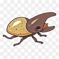 昆虫 卡通 甲虫-空若网 昆虫 卡通 甲虫-空若网
