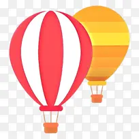 热气球 橙色 气球-空若网 热气球 橙色 气球-空若网