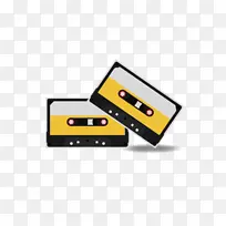 黄色 科技 盒式磁带-空若网 黄色 科技 盒式磁带-空若网
