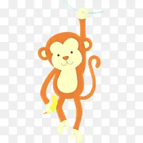 卡通 橙色 动物形象-空若网 卡通 橙色 动物形象-空若网