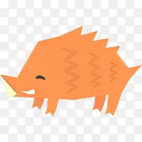 橙色 卡通 鼻子-空若网 橙色 卡通 鼻子-空若网