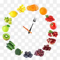 水果 素食 时钟-空若网 水果 素食 时钟-空若网