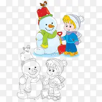 卡通 节日装饰 快乐-空若网 卡通 节日装饰 快乐-空若网