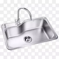 门水槽厨房丝锥不锈钢单水槽-空若网 门水槽厨房丝锥不锈钢单水槽-空若网
