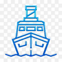 旅行图标 轮船图标 线条-空若网 旅行图标 轮船图标 线条-空若网