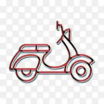 滑板车图标 生活方式图标 车辆-空若网 滑板车图标 生活方式图标 车辆-空若网