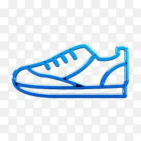 衣服图标 鞋子图标 蓝色-空若网 衣服图标 鞋子图标 蓝色-空若网