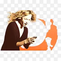 橙色 手 手势-空若网 橙色 手 手势-空若网