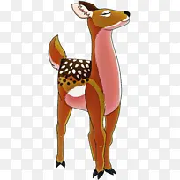 卡通 鹿 动物形象-空若网 卡通 鹿 动物形象-空若网