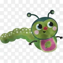 毛毛虫 昆虫 绿色-空若网 毛毛虫 昆虫 绿色-空若网