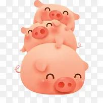 可爱的猪 粉色 鼻子-空若网 可爱的猪 粉色 鼻子-空若网