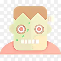 绿色 卡通 头部-空若网 绿色 卡通 头部-空若网