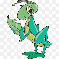 卡通 绿色 昆虫-空若网 卡通 绿色 昆虫-空若网