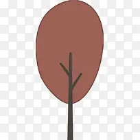 棕色 叶子 树-空若网 棕色 叶子 树-空若网