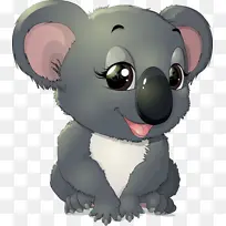 考拉 卡通 鼻子-空若网 考拉 卡通 鼻子-空若网