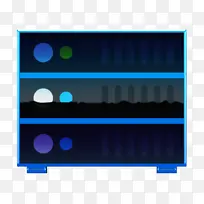 服务器图标 技术元素图标 蓝色-空若网 服务器图标 技术元素图标 蓝色-空若网