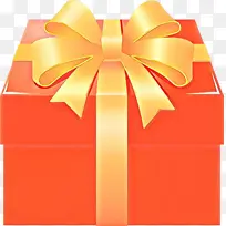 橙色 礼物 礼品包装-空若网 橙色 礼物 礼品包装-空若网