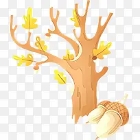 黄色 树 树枝-空若网 黄色 树 树枝-空若网