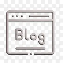 博客图标 自由时间图标 文本-空若网 博客图标 自由时间图标 文本-空若网