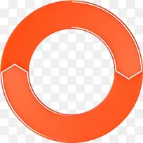 橙色 圆圈 救生圈-空若网 橙色 圆圈 救生圈-空若网