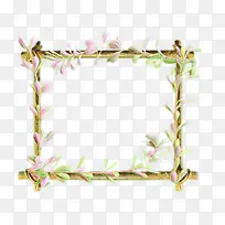 树枝 画框 长方形-空若网 树枝 画框 长方形-空若网