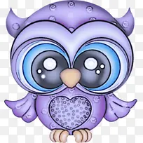 猫头鹰 紫色 猛禽-空若网 猫头鹰 紫色 猛禽-空若网