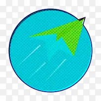 发送图标 教育图标 水蓝-空若网 发送图标 教育图标 水蓝-空若网