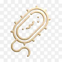 科学研究图标 细菌图标 黄铜-空若网 科学研究图标 细菌图标 黄铜-空若网