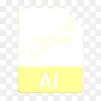 文件类型图标 黄色 白色-空若网 文件类型图标 黄色 白色-空若网