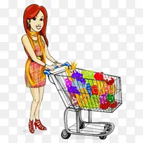 购物车 超市-空若网 购物车 超市-空若网