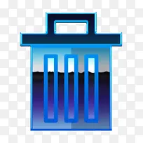 垃圾图标 商业和办公室图标 蓝色-空若网 垃圾图标 商业和办公室图标 蓝色-空若网