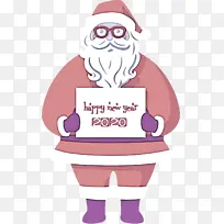 新年快乐 圣诞老人 卡通-空若网 新年快乐 圣诞老人 卡通-空若网