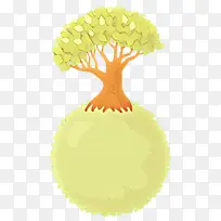 黄色 树 蓬蓬-空若网 黄色 树 蓬蓬-空若网