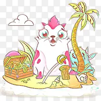 卡通 猫-空若网 卡通 猫-空若网