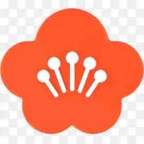 红色 橙色 手形-空若网 红色 橙色 手形-空若网