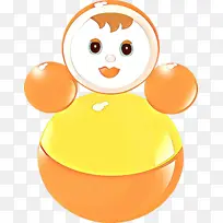 橙色 卡通 微笑-空若网 橙色 卡通 微笑-空若网