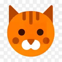 动物图标 猫图标 橙色-空若网 动物图标 猫图标 橙色-空若网