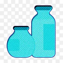 乳制品图标 美食套装图标 水绿色-空若网 乳制品图标 美食套装图标 水绿色-空若网