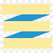 蓝色 黄色 线条-空若网 蓝色 黄色 线条-空若网